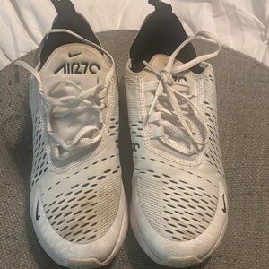 Nike Air Zoom White and Black Running Shoes